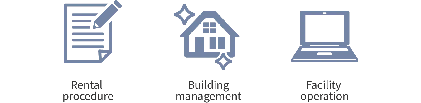 Leave the maintenance and management to us.
