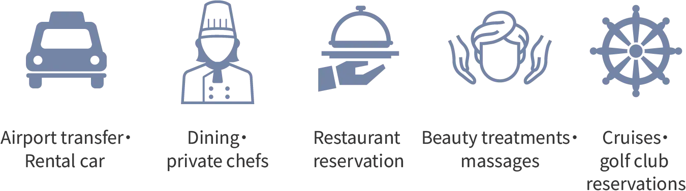 Exceptional hospitality services